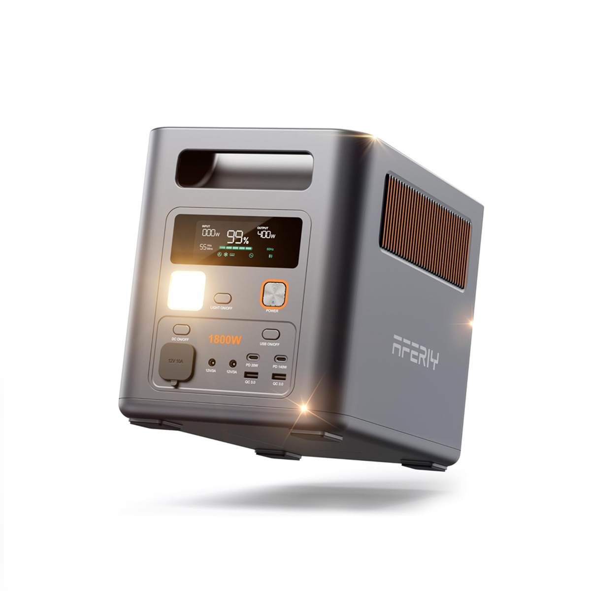 AFERIY Nomad1800 Pro P180 Proポータブル電源 |1800W 1024Wh~5120Wh