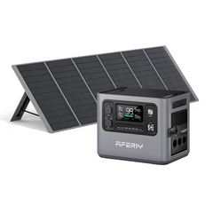 AFERIY P280 2800Wポータブル電源 400W/200W ソーラーパネル セット