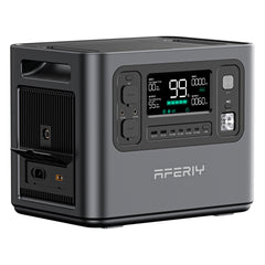 AFERIY P210 2400W シルバ ポータブル電源 400W/200W ソーラーパネル セット