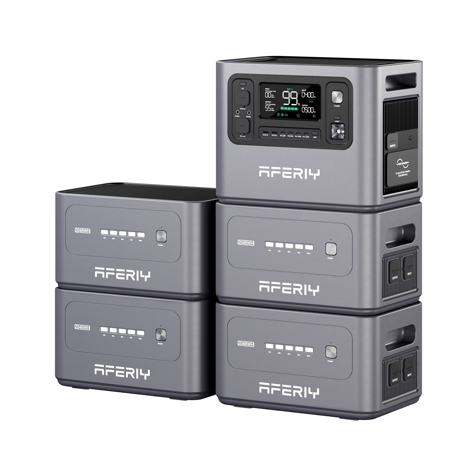 AFERIY P280 ポータブル電源 2800W 2048Wh 最大10240Wh