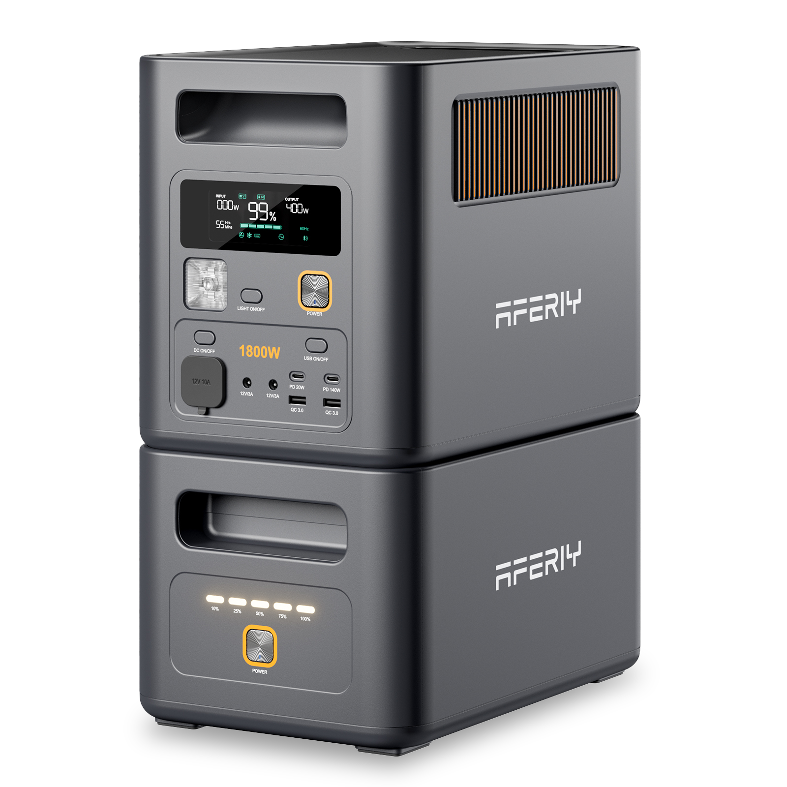 AFERIY Nomad1800 Pro ポータブル電源 1800W 1024Wh 最大5120Whまで拡張可能