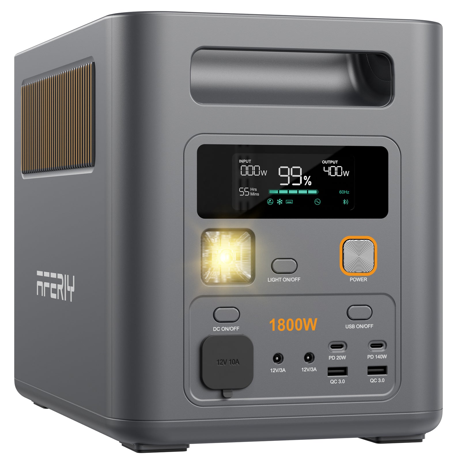 AFERIY Nomad1800 Pro ポータブル電源 1800W 1024Wh 最大5120Whまで拡張可能