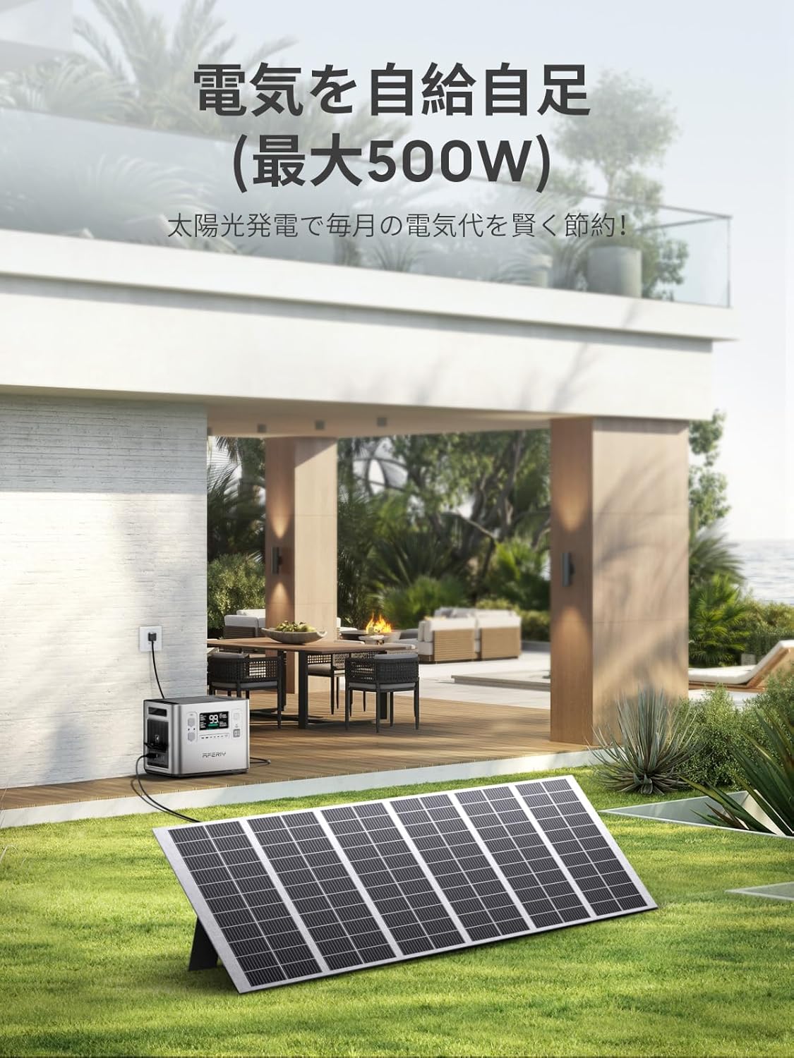 AFERIY P210 ポータブル電源 大容量 2048Wh 2400W