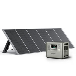 AFERIY P210 2400W シルバー ソーラー発電機