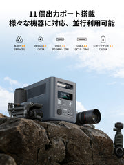 AFERIY Nomad1800 ポータブル電源 1800W 1024Wh