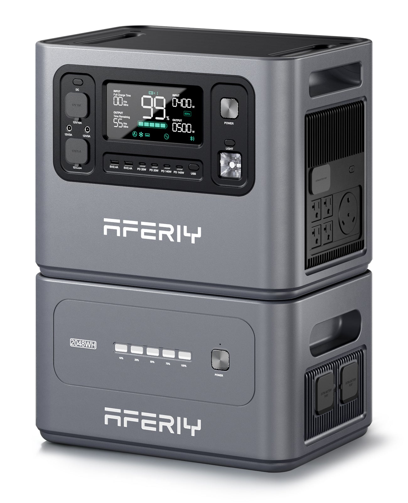 AFERIY P280 ポータブル電源 2800W 2048Wh 最大10240Ｗh