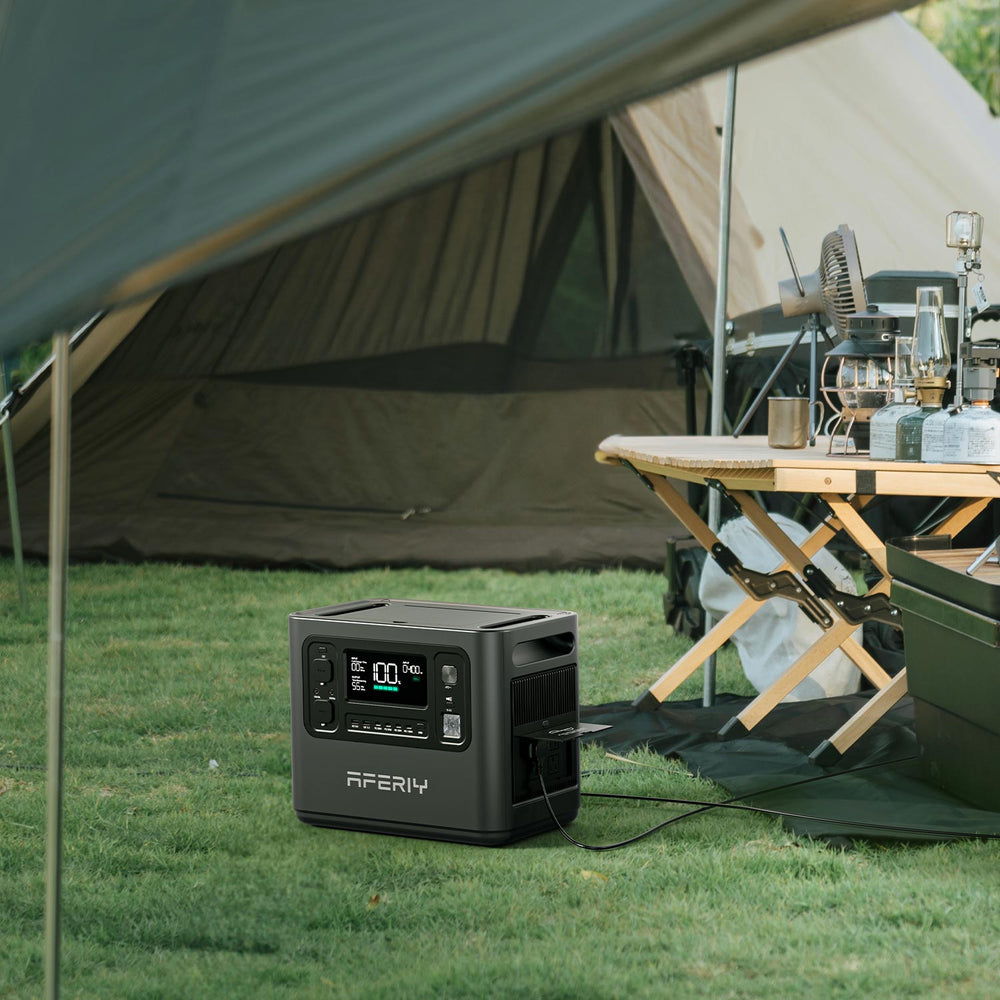 『最安値』AFERITY 大容量ポータブル電源 P110 1008Wh AFERIY ポータブル電源1200W 出力, 大容量 1248Wh 家庭・アウトドア