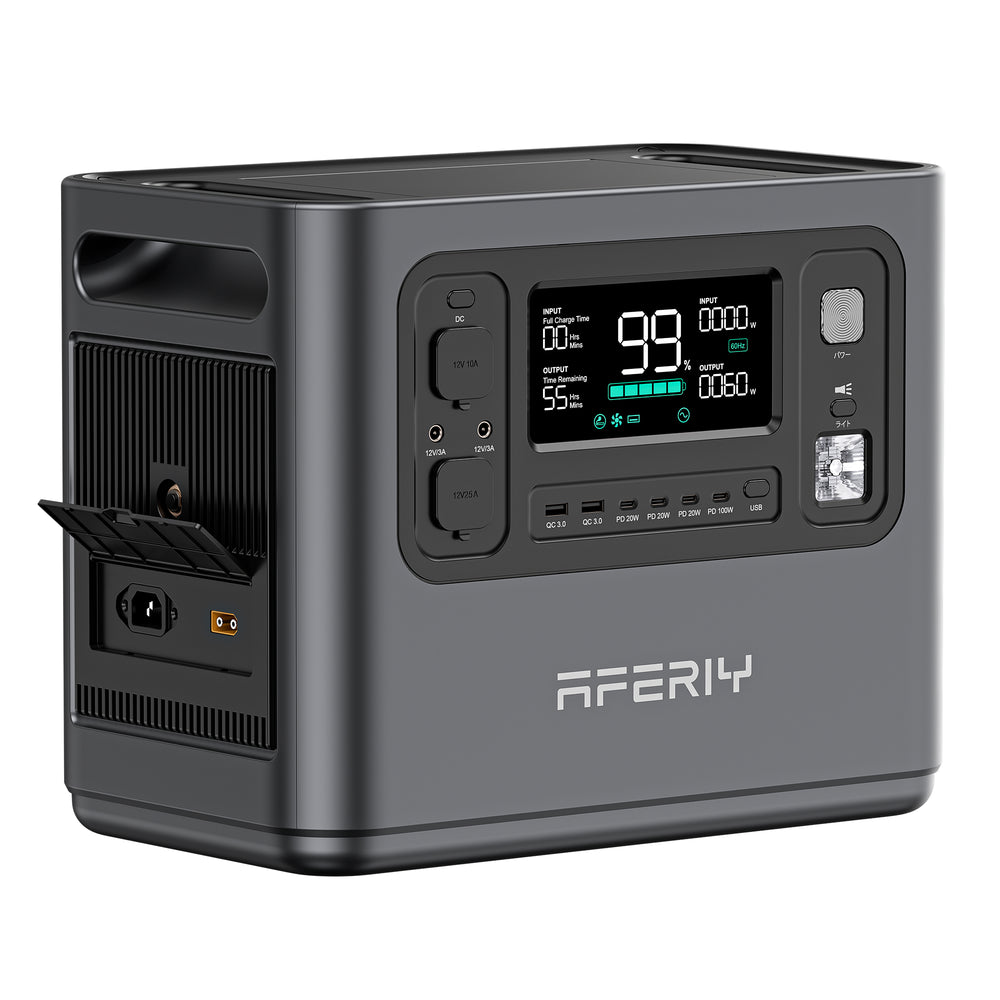 お譲り決定　AFERIYポータブル電源 1200W 1248Wh/390000mAh 大容量 AFERIY ポータブル電源1200W 出力, 大容量 1248Wh 家庭・アウトドア