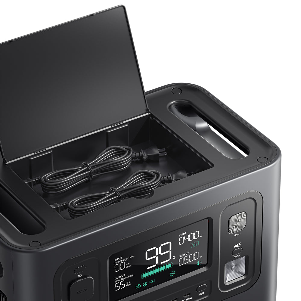 AFERIY ポータブル電源1200W 出力, 大容量 1248Wh 家庭・アウトドア
