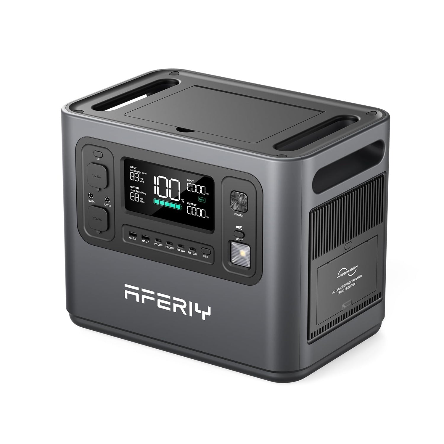 AFERIY AF-P110 ポータブル電源 大容量 1248Wh 1200W