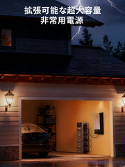 AFERIY P280 2800Wポータブル電源 400W/200W ソーラーパネル セット