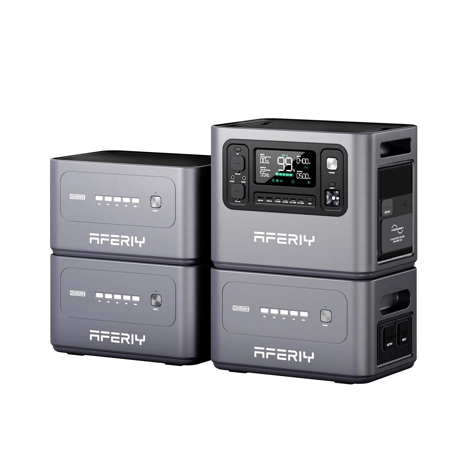AFERIY P280 ポータブル電源 2800W 2048Wh 最大10240Ｗh