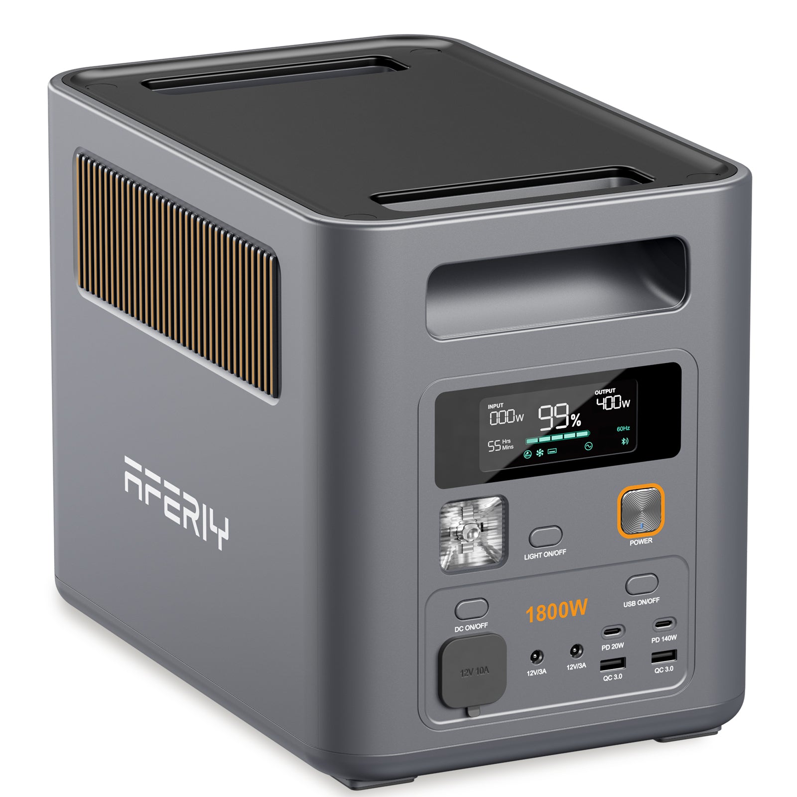 AFERIY Nomad1800 Pro ポータブル電源 1800W 1024Wh 最大5120Whまで拡張可能