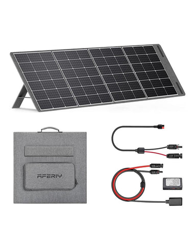 AFERIY Solar Generator 1202Aポータブル電源 AF-S200 ソーラーパネル セット